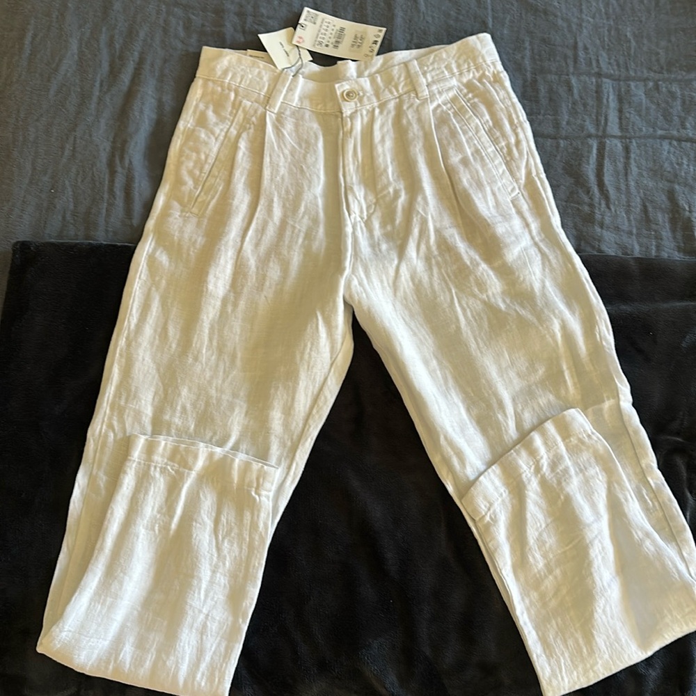 Zara linen pants